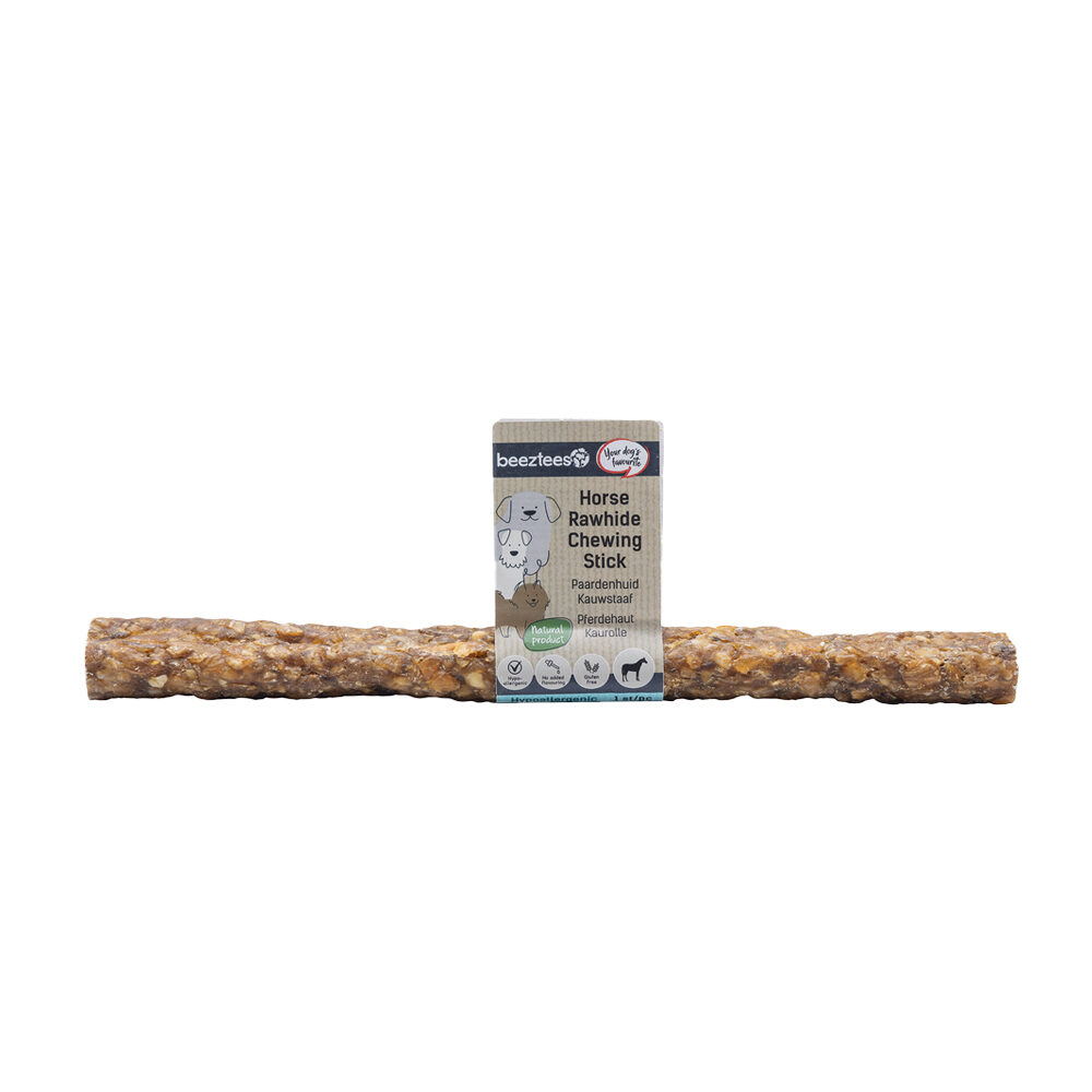 Beeztees Kaustab Pferdehaut - 15 cm Beeztees Kaustab Pferdehaut - 15 cm von Beeztees