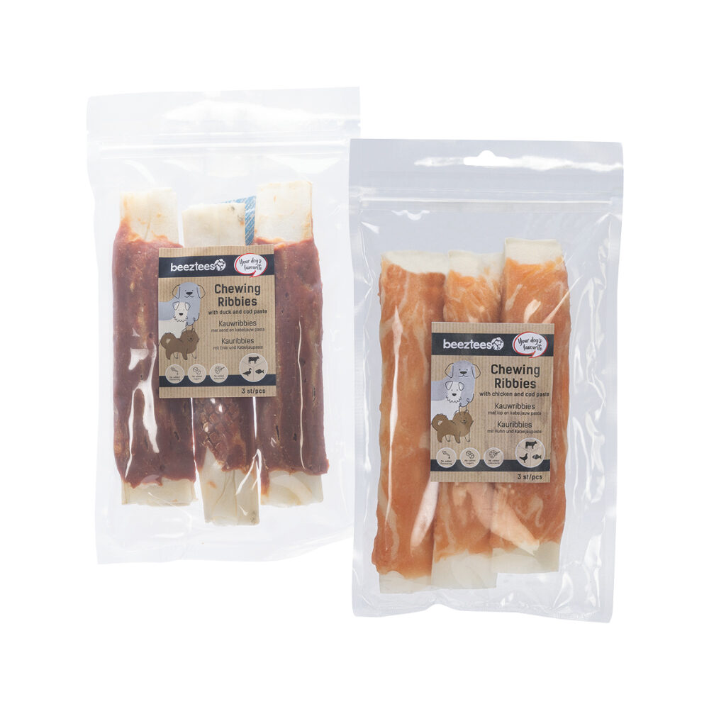 Beeztees Kauwribs Hundesnack - Huhn und Kabeljau Beeztees Kauwribs Hundesnack - Huhn und Kabeljau von Beeztees