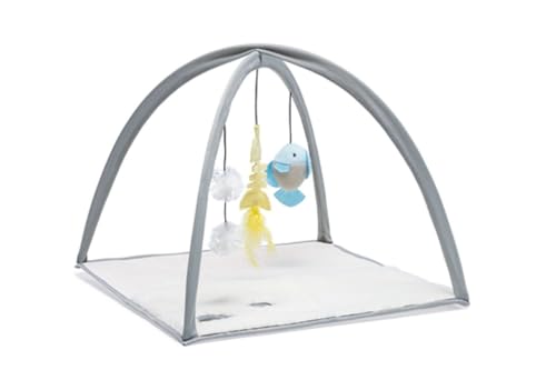Beeztees Kitten Spielmatte Xabia - Katzenspielzeug - Grau - 40x40x33 cm Beeztees Kitten Spielmatte Xabia - Katzenspielzeug - Grau - 40x40x33 cm von Beeztees