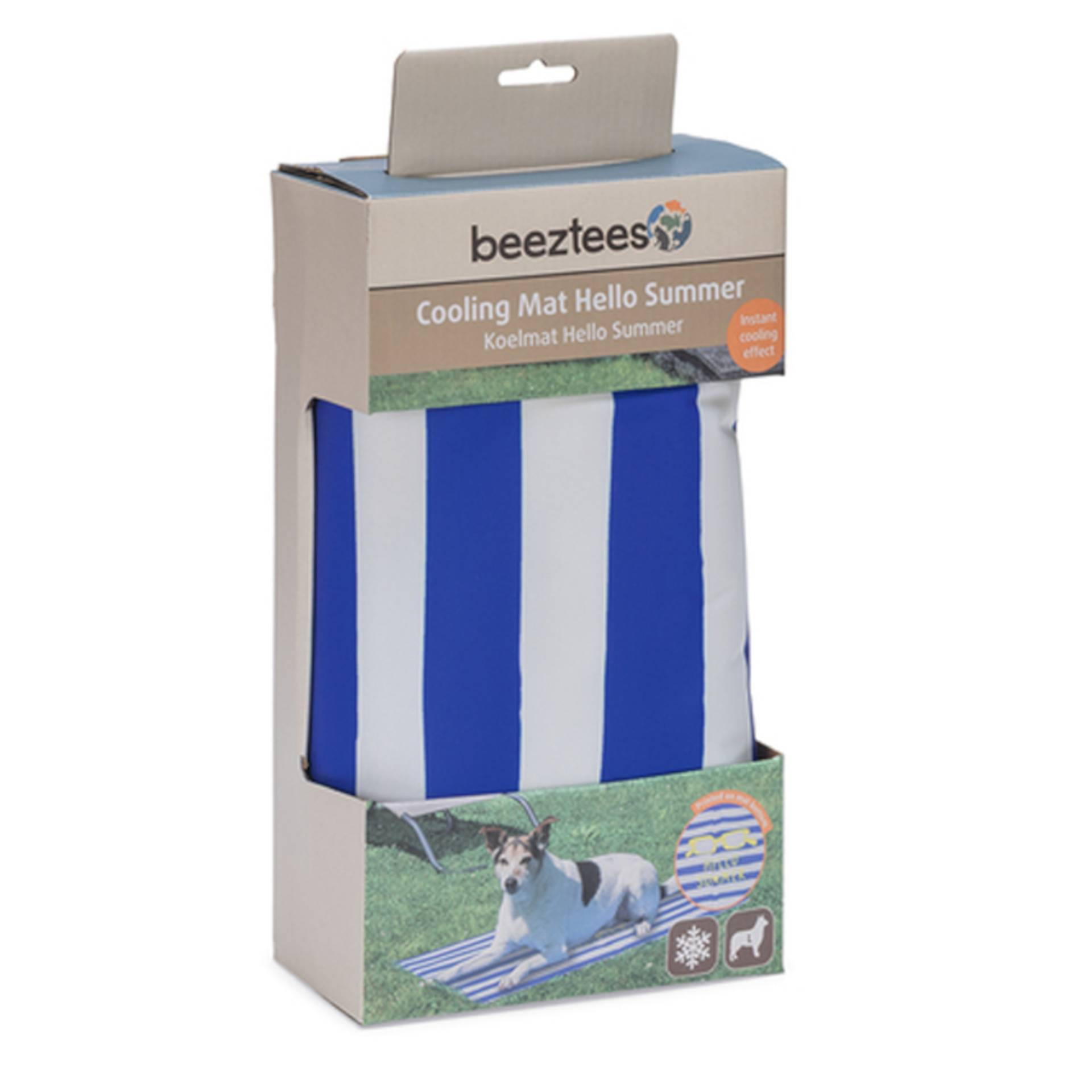 Beeztees Kühlmatte Hello Summer - Größe M: L 90 x B 50 cm von Beeztees