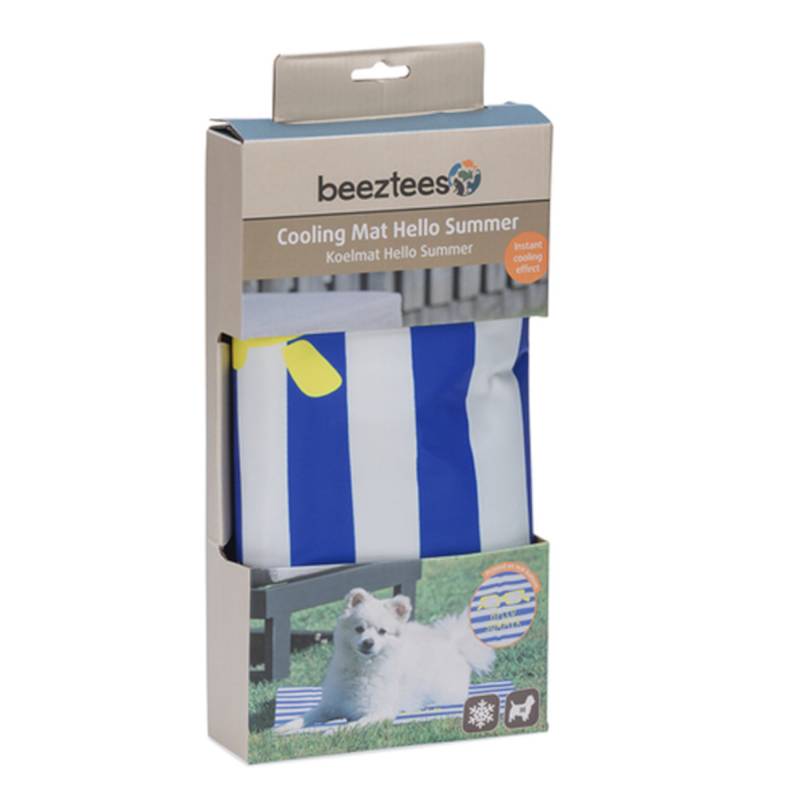 Beeztees Kühlmatte Hello Summer - Größe S: L 65 x B 50 cm von Beeztees
