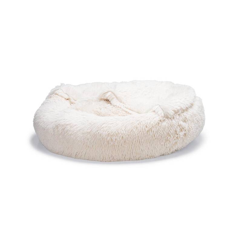 Beeztees Kuschelbett Yala - Beige - 60cm von Beeztees