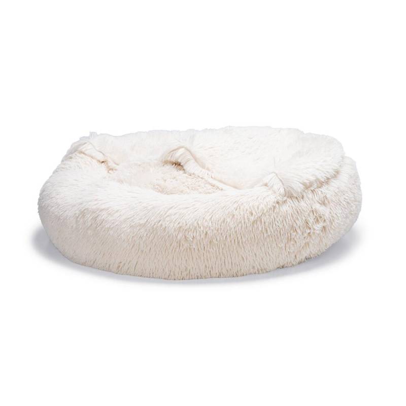 Beeztees Kuschelbett Yala - Beige - 70cm von Beeztees