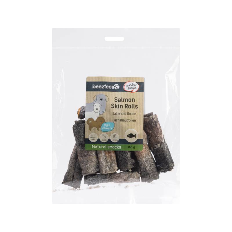 Beeztees Lachshaut-Rolle - 150 g von Beeztees