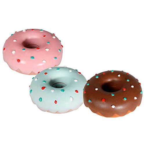 Beeztees Latexspielzeug Doggy Donuts ø: 3 x 12 cm farblich Sortiert Beeztees Latexspielzeug Doggy Donuts ø: 3 x 12 cm farblich Sortiert von Beeztees