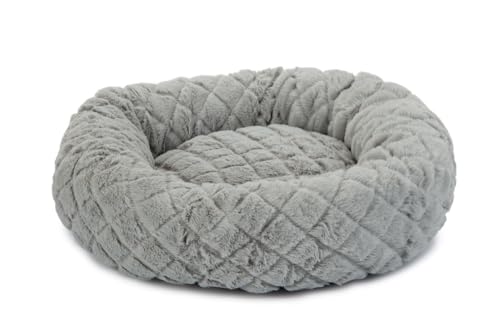Beeztees Levisa, Katzenbett, Plüsch, grau, 43x43x13 cm Beeztees Levisa, Katzenbett, Plüsch, grau, 43x43x13 cm von Beeztees
