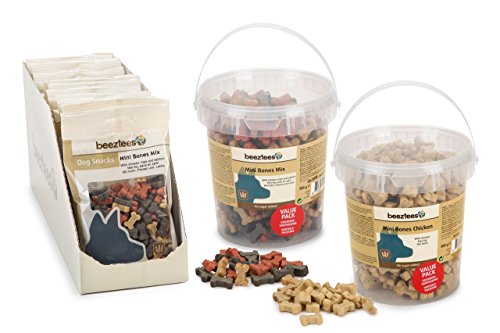 BEEZTEES K&BZ BZ Mini-Knochen Mix 500 g, XL Beutel BEEZTEES K&BZ BZ Mini-Knochen Mix 500 g, XL Beutel von Beeztees