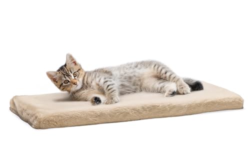 Beeztees Moza, Fensterbankkissen, Plüsch, Beige, 65x27x3 cm von Beeztees