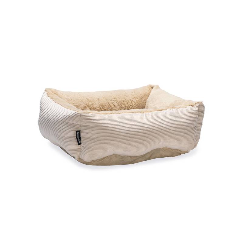 Beeztees Moza Katzenbett Plüsch 48 x 37 cm Anthrazit von Beeztees