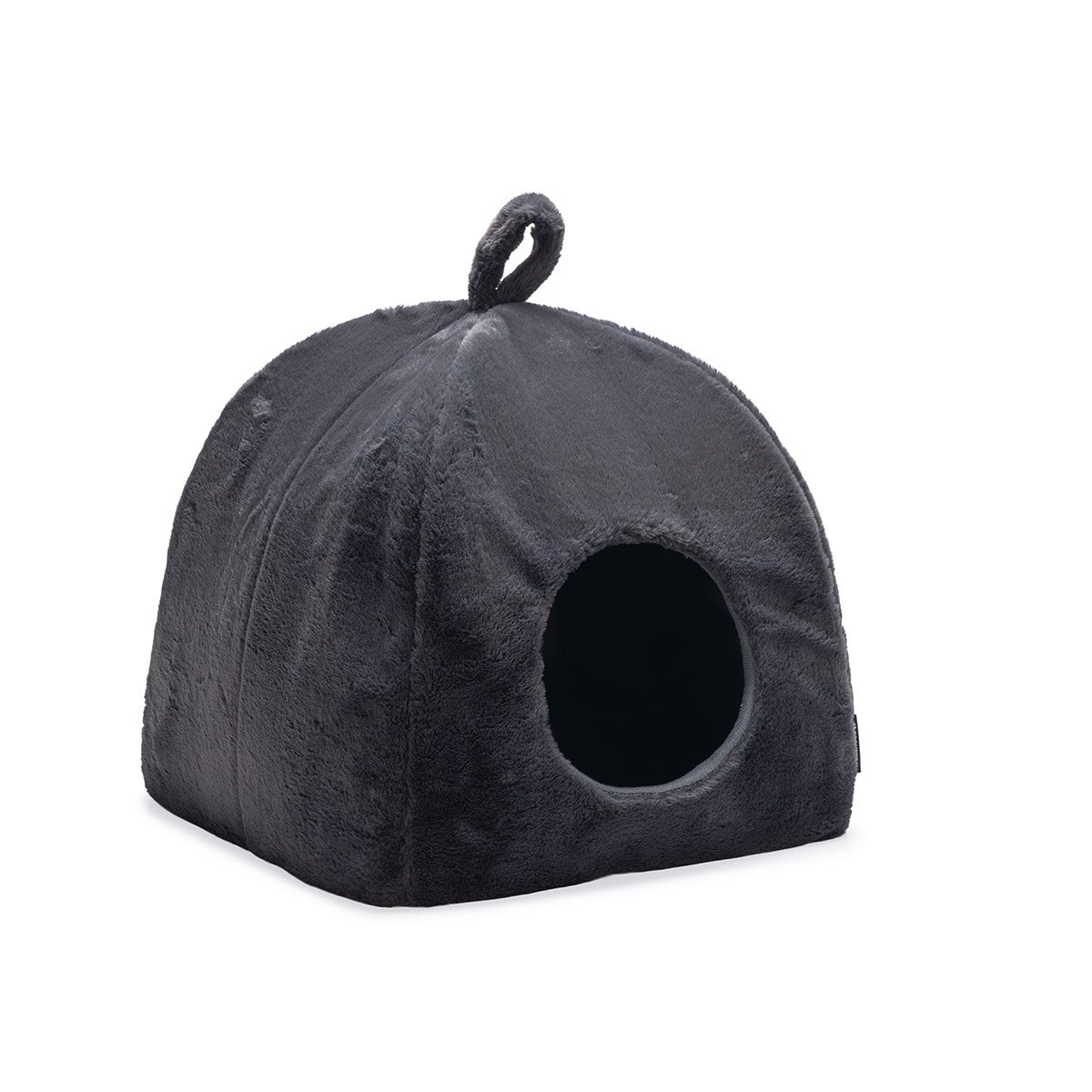 Beeztees Moza Katzenhaus Plüsch 40x40 cm Anthrazit Beeztees Moza Katzenhaus Plüsch 40x40 cm Anthrazit von Beeztees
