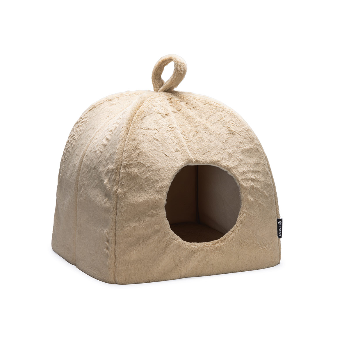 Beeztees Moza Katzenhaus Plüsch 40x40 cm beige Beeztees Moza Katzenhaus Plüsch 40x40 cm beige von Beeztees