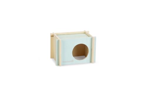 Beeztees Nagerhaus Bildup, Nager, Holz, S, 17x12x11 cm von Beeztees