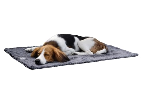 Beeztees Nano Plaid Chill Kuzzi, Hundedecke, Grau, 76 x 102 cm Beeztees Nano Plaid Chill Kuzzi, Hundedecke, Grau, 76 x 102 cm von Beeztees