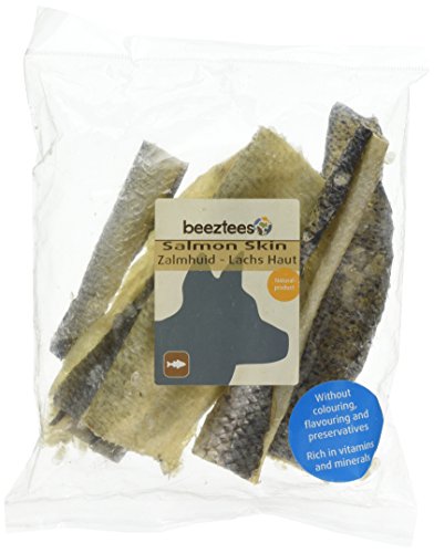 Beeztees Naturals Hundesnacks mit Lachshaut, 50 g, transparent Beeztees Naturals Hundesnacks mit Lachshaut, 50 g, transparent von Beeztees