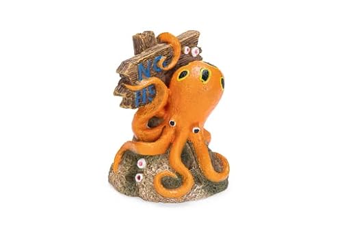 Beeztees No Fishing Octopus - Aquarium Ornamente - Polyresin - 7x6,5x9 von Beeztees