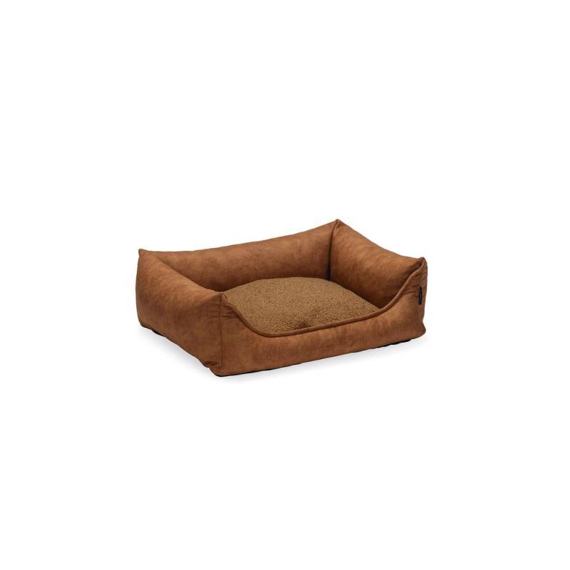 Beeztees Orthopädisches Hundebett Lua - Cognac - 70x50x21,5cm von Beeztees