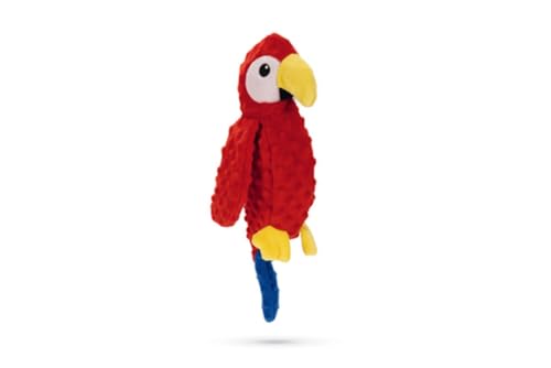 Beeztees Papagei Lor - Hundespielzeug - Rot - 43x14x8 cm Beeztees Papagei Lor - Hundespielzeug - Rot - 43x14x8 cm von Beeztees