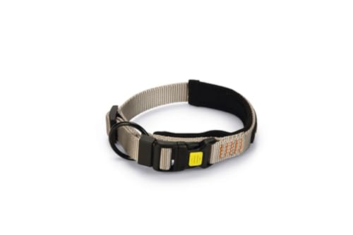 Beeztees Parinca Premium - Hundehalsband - Nylon - Hellgrau - 30-35 cm Beeztees Parinca Premium - Hundehalsband - Nylon - Hellgrau - 30-35 cm von Beeztees