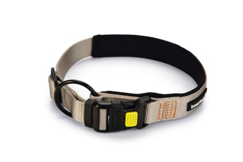 Beeztees Parinca Premium - Hundehalsband - Nylon - Hellgrau - 55-60 cm Beeztees Parinca Premium - Hundehalsband - Nylon - Hellgrau - 55-60 cm von Beeztees