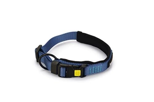 Beeztees Parinca Premium - Hundehalsband - Nylon - blau - 35-40 cm x von Beeztees