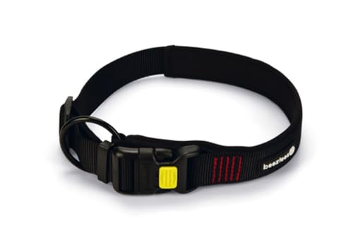 Beeztees Parinca Premium - Hundehalsband - Nylon - schwarz - 60-65 cm x Beeztees Parinca Premium - Hundehalsband - Nylon - schwarz - 60-65 cm x von Beeztees