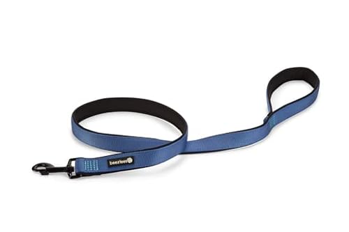 Beeztees Parinca Premium - Hundeleine - Nylon - blau - 120 cm x 25 mm von Beeztees