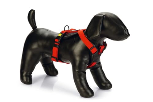 Beeztees Parinca Premium Y-Geschirr - Hundegeschirr - Nylon - schwarz - Beeztees Parinca Premium Y-Geschirr - Hundegeschirr - Nylon - schwarz - von Beeztees
