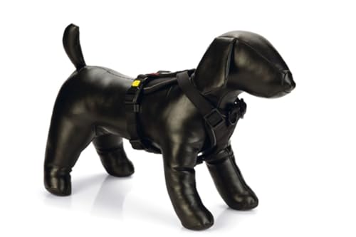 Beeztees Parinca Y-Geschirr - Hundegeschirr - Nylon - schwarz - 45-57 cm Beeztees Parinca Y-Geschirr - Hundegeschirr - Nylon - schwarz - 45-57 cm von Beeztees