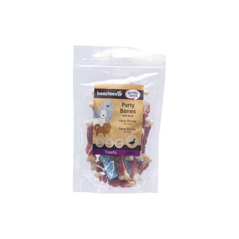 Beeztees Party Bones - Ente - 200 g Beeztees Party Bones - Ente - 200 g von Beeztees