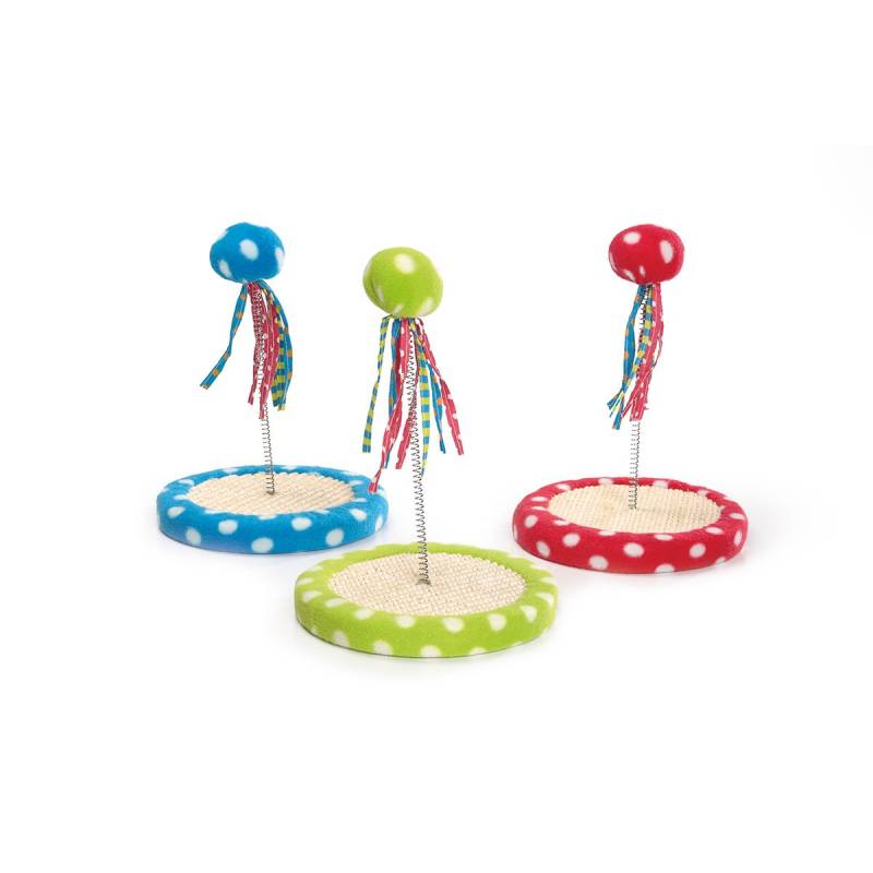 Beeztees Petti Spielball mit Feder sortiert 18,5×26 cm von Beeztees