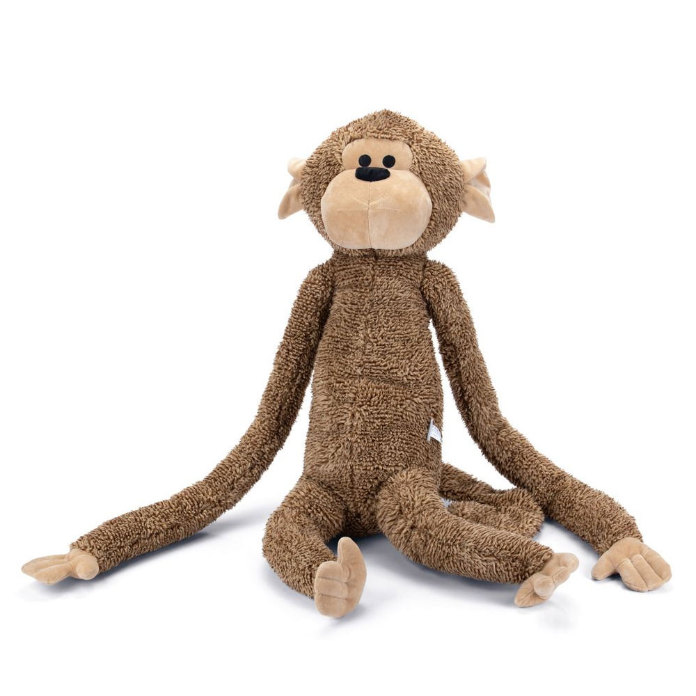 Beeztees Plüschspielzeug Affe Vik (geräuschlos) - 80 cm von Beeztees