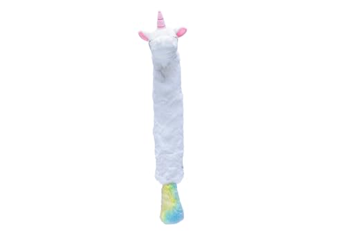 Beeztees Puppy Flatino Einhorn Lo, Hundespielzeug, Plüsch, Weiß - Beeztees Puppy Flatino Einhorn Lo, Hundespielzeug, Plüsch, Weiß - von Beeztees