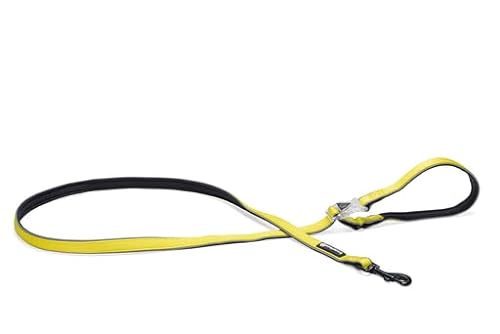 Beeztees Safety Gear Parinca Premium - Hundeleine - LED - Nylon - Gelb - von Beeztees