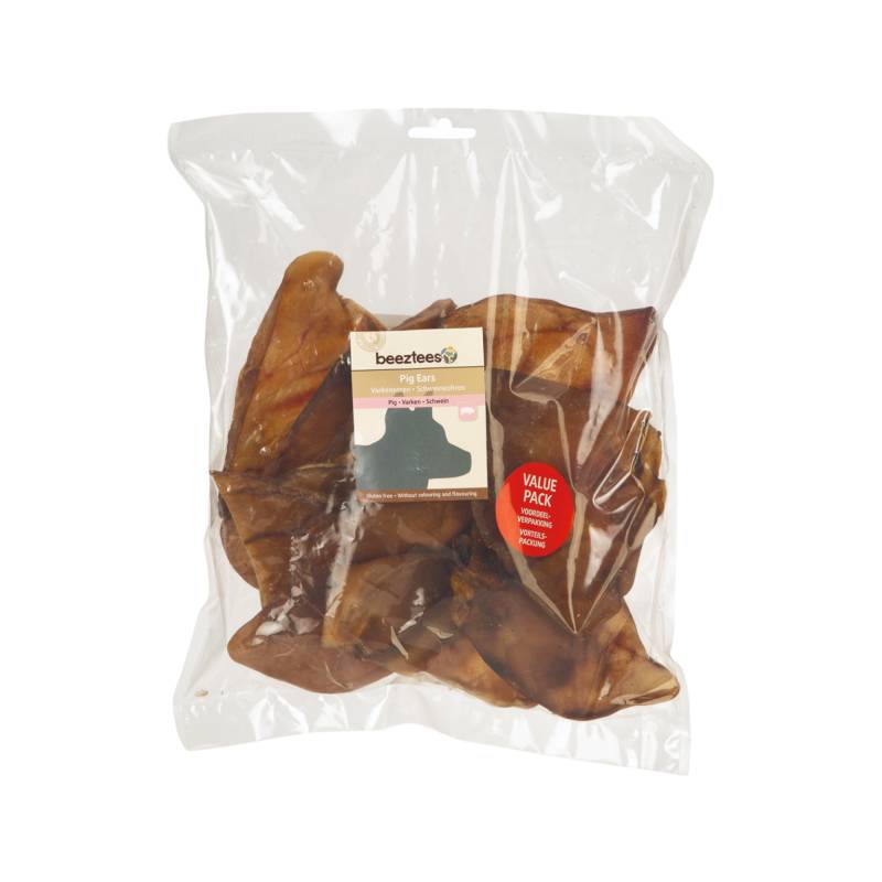 Beeztees Schweineohren - 10 Stück von Beeztees