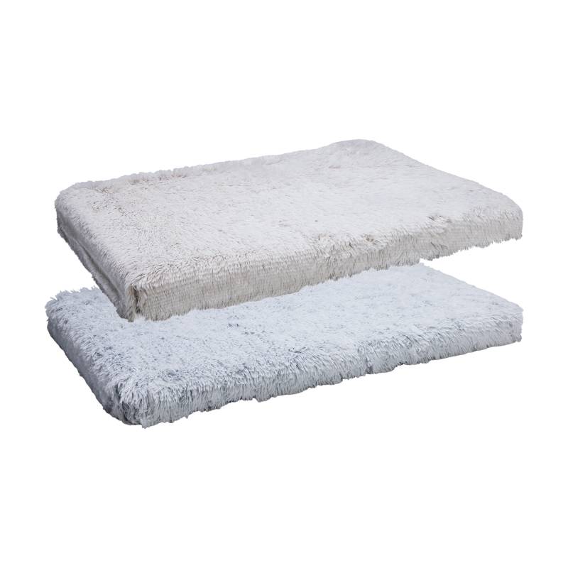 Beeztees Siba Orthopädisches Hundekissen - Grau - 75 x 50 x 9 cm von Beeztees