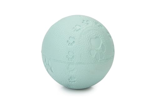 Beeztees Spielball für Welpen, Gummi, 6 cm, Grün von Beeztees