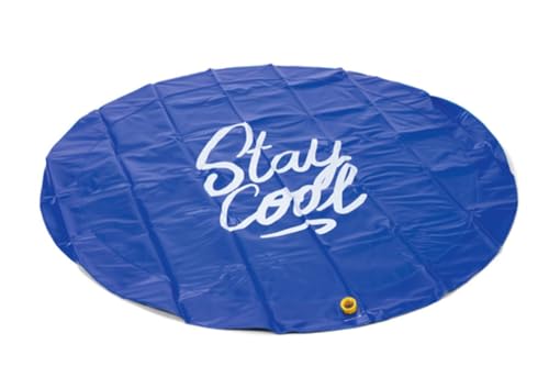 Beeztees Sprinklermatte Stay Cool, Hunde Matte, blau, 130x130x5 cm Beeztees Sprinklermatte Stay Cool, Hunde Matte, blau, 130x130x5 cm von Beeztees
