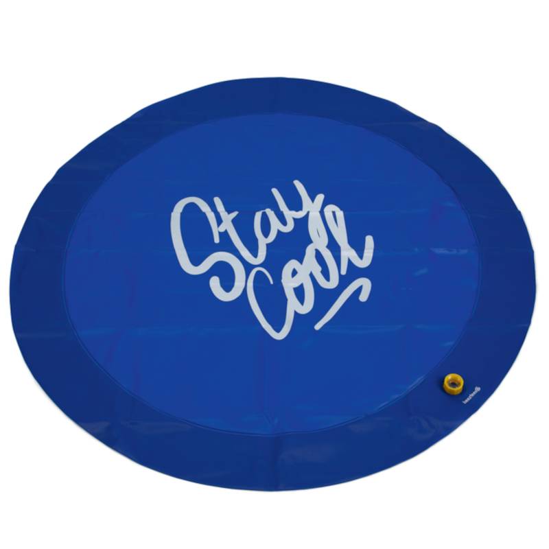 Beeztees Sprinklermatte Stay Cool, blau - Ø 130 x H 5 cm Beeztees Sprinklermatte Stay Cool, blau - Ø 130 x H 5 cm von Beeztees
