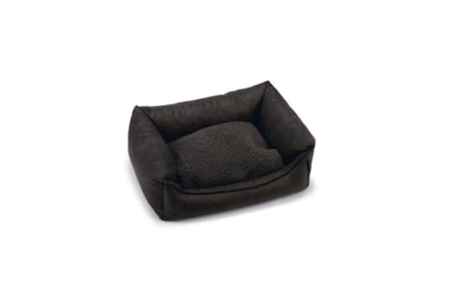 Beeztees Uma - Orthopädisches Hundebett - Anthrazit - 60x40x20 cm von Beeztees