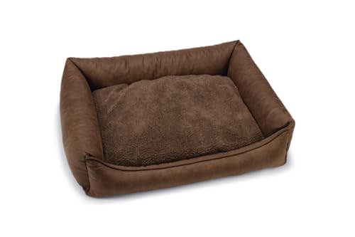 Beeztees Uma - Orthopädisches Hundebett - Braun - 100x80x23 cm Beeztees Uma - Orthopädisches Hundebett - Braun - 100x80x23 cm von Beeztees