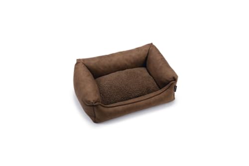 Beeztees Uma - Orthopädisches Hundebett - Braun - 60x40x20 cm von Beeztees