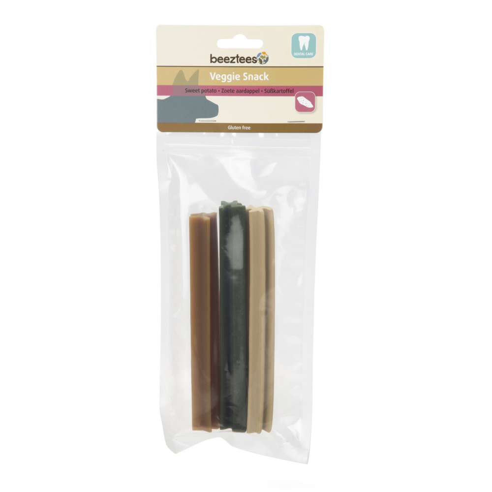 Beeztees Veggie Stange Mix - Sparpaket: 3 x 3 (18 cm) Beeztees Veggie Stange Mix - Sparpaket: 3 x 3 (18 cm) von Beeztees