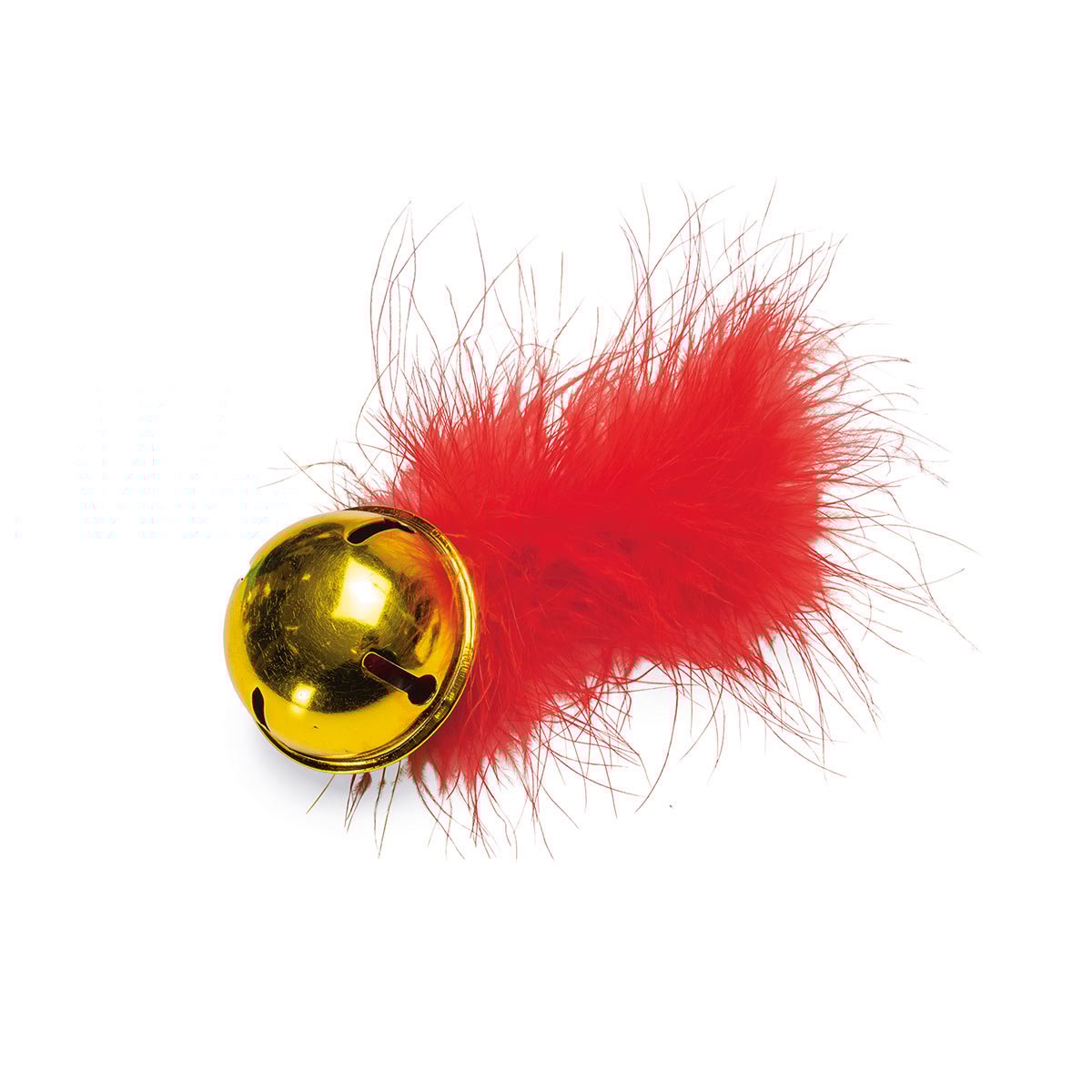 Beeztees Weihnachtsglocke mit Feder von Beeztees