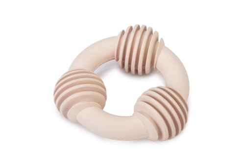 Beeztees Welpen-Zahnring, Gummi, 8 cm, Rosa von Beeztees