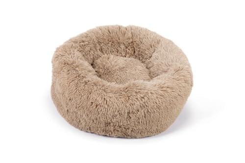 Beeztees Yali - Hundebett - Plusch - Beige - Diam. 60 cm Beeztees Yali - Hundebett - Plusch - Beige - Diam. 60 cm von Beeztees