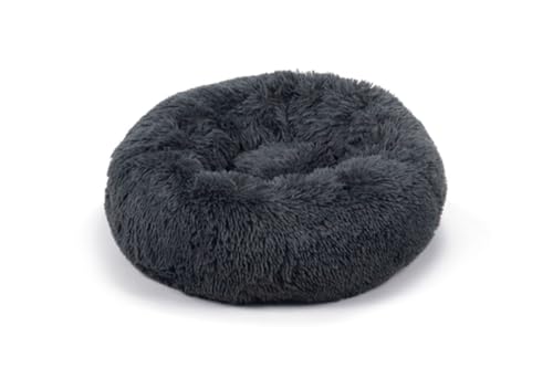 Beeztees Yali - Hundebett - Plusch - Grau - Diam. 60 cm Beeztees Yali - Hundebett - Plusch - Grau - Diam. 60 cm von Beeztees