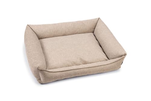 Beeztees Zia - Orthopädisches Hundebett - Beige 100x80x23 cm von Beeztees