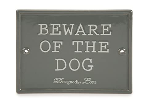 DBL CERAMIC SIGN "BEWARE OF THE DOG" 20 X 16 X 1 CM DBL CERAMIC SIGN "BEWARE OF THE DOG" 20 X 16 X 1 CM von Beeztees