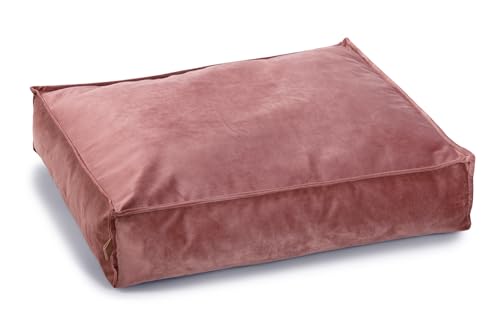 Designed by Lotte Nalino, Hundekissen, Samt, Pink, 70x55x15 cm Designed by Lotte Nalino, Hundekissen, Samt, Pink, 70x55x15 cm von Designed by Lotte