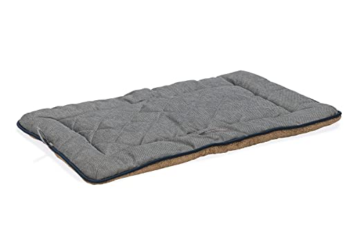 DGS Nano Chenille Sleeper Cushion Lex L: 109 cm B: 69 cm H: 3,5 cm grau von Beeztees